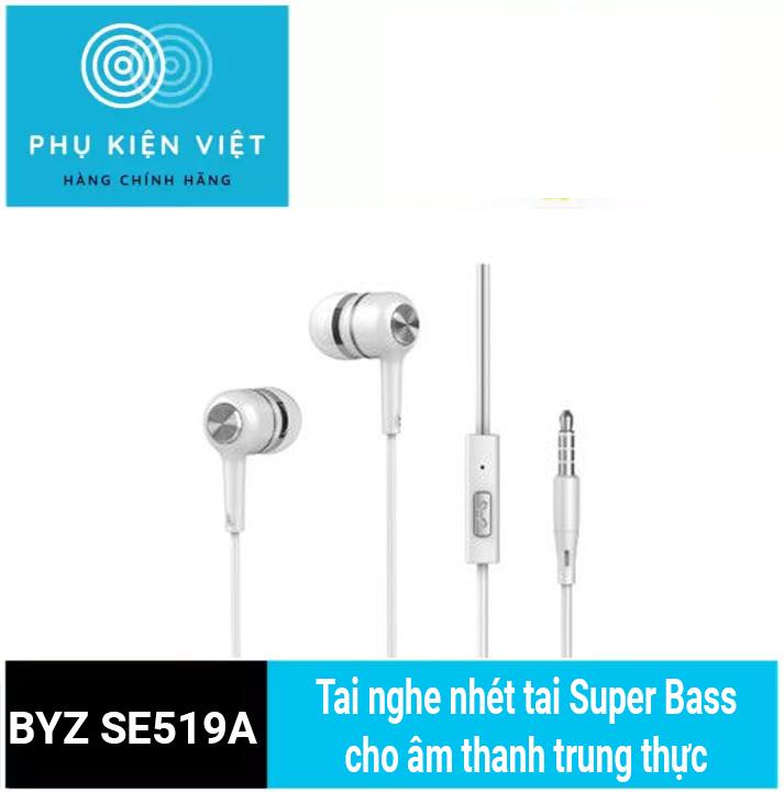Tai nghe nhét tai byz se519a super bass