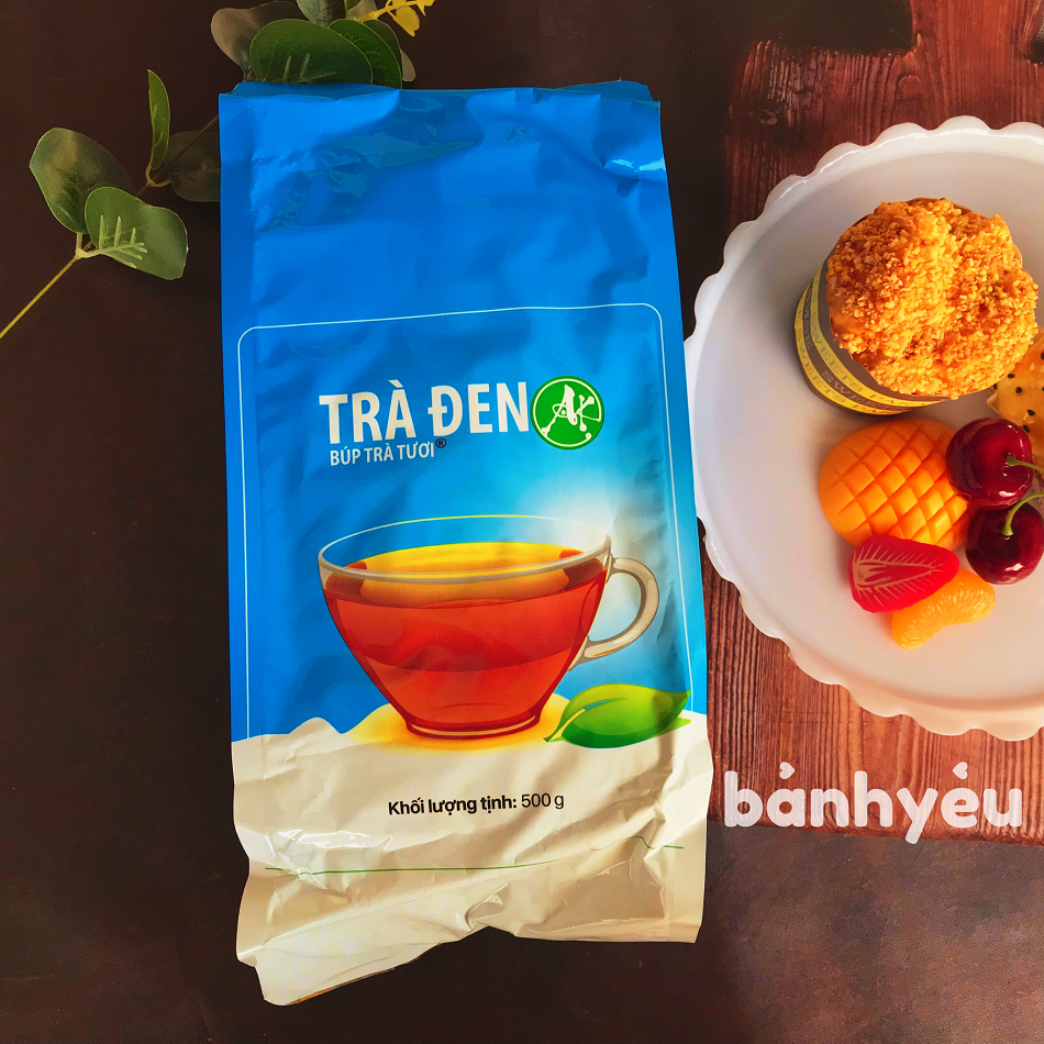Trà Đen Búp Trà Tươi AK 500g rất thơm chuyên dùng dùng để pha trà sữa, trà trái cây