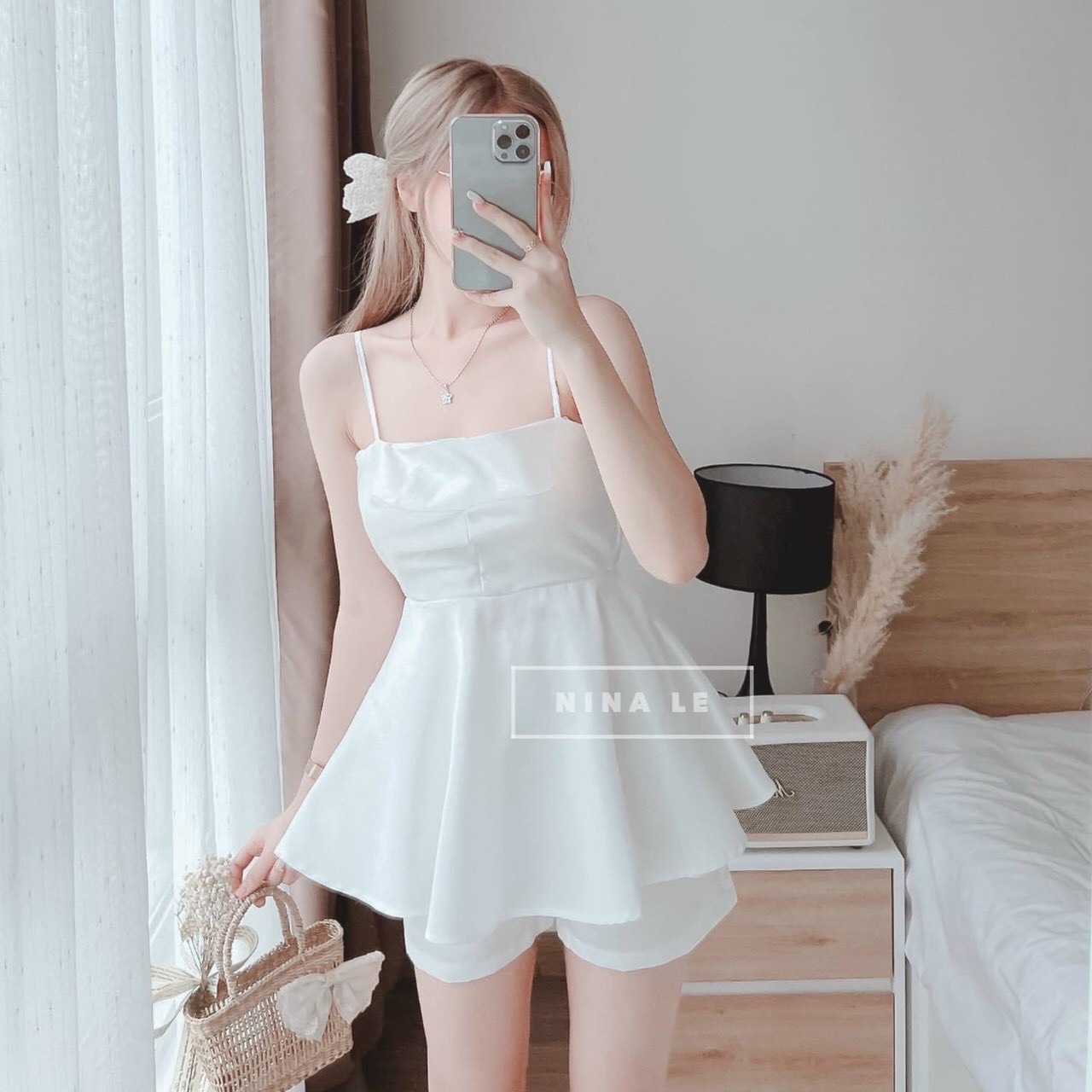 Sét bộ đồ nữ đùi 2 dây
