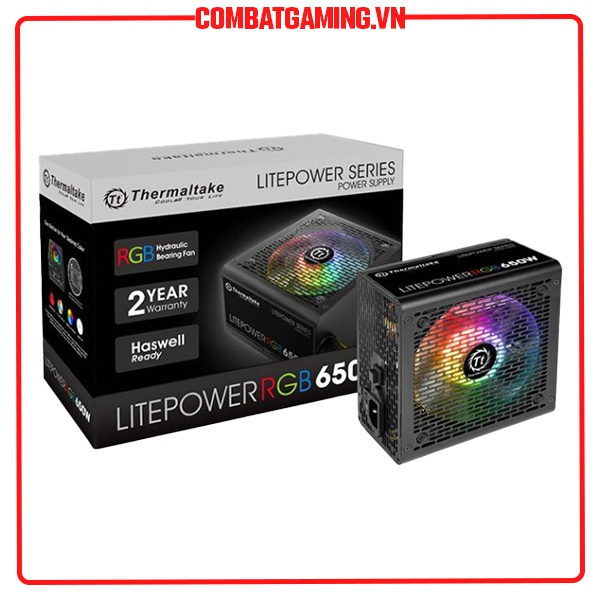 Nguồn Thermaltake Litepower RGB 650W