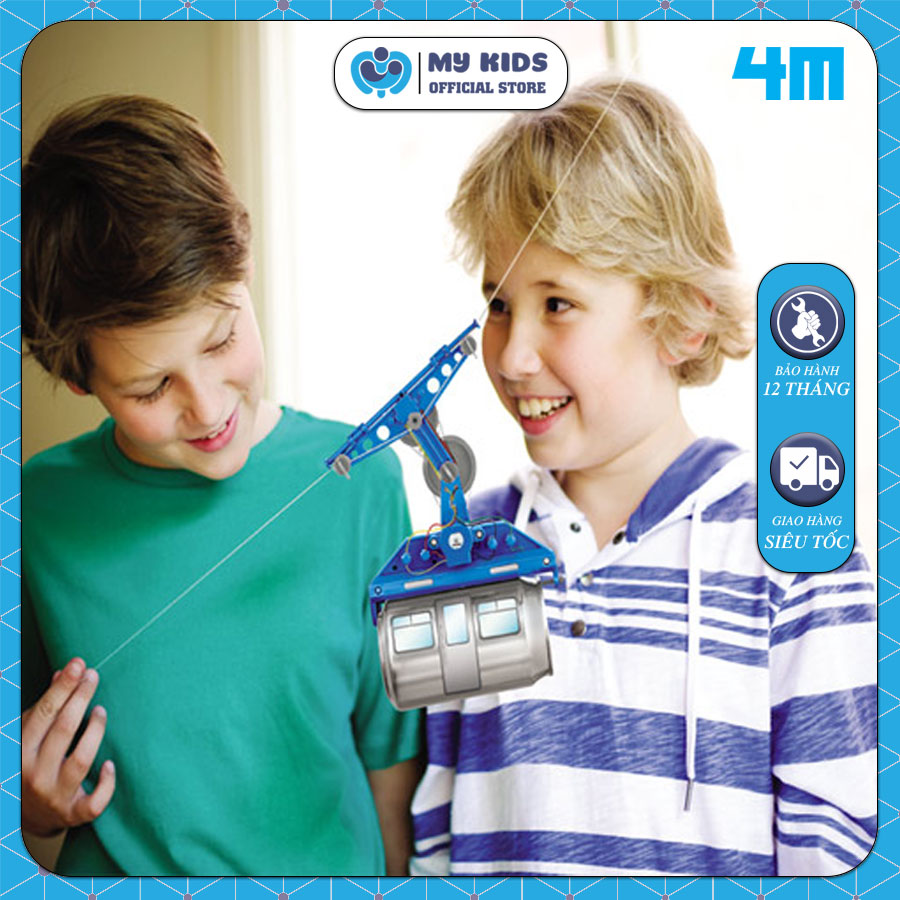 Đồ chơi khoa học chế tạo cáp treo mini - 4m 03358