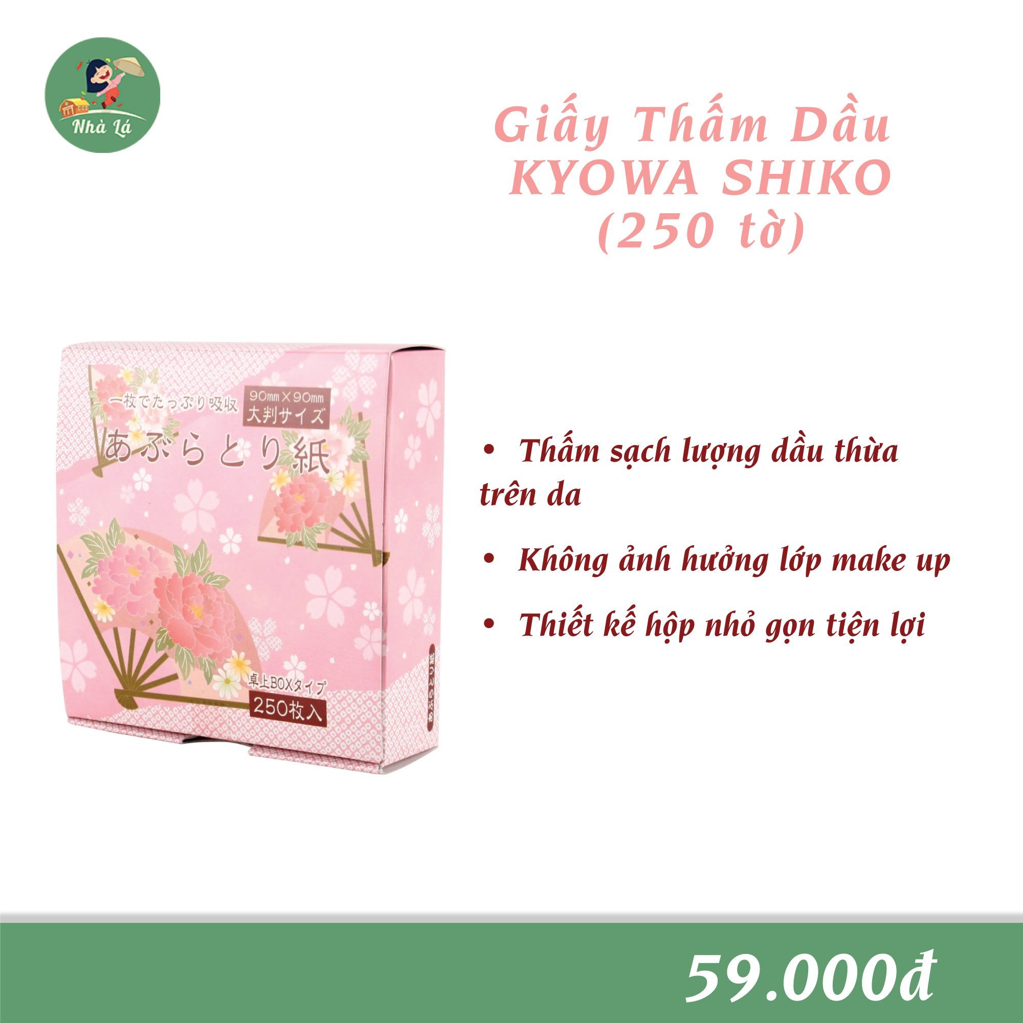 Giấy thấm dầu kyowa shiko 250 tờ