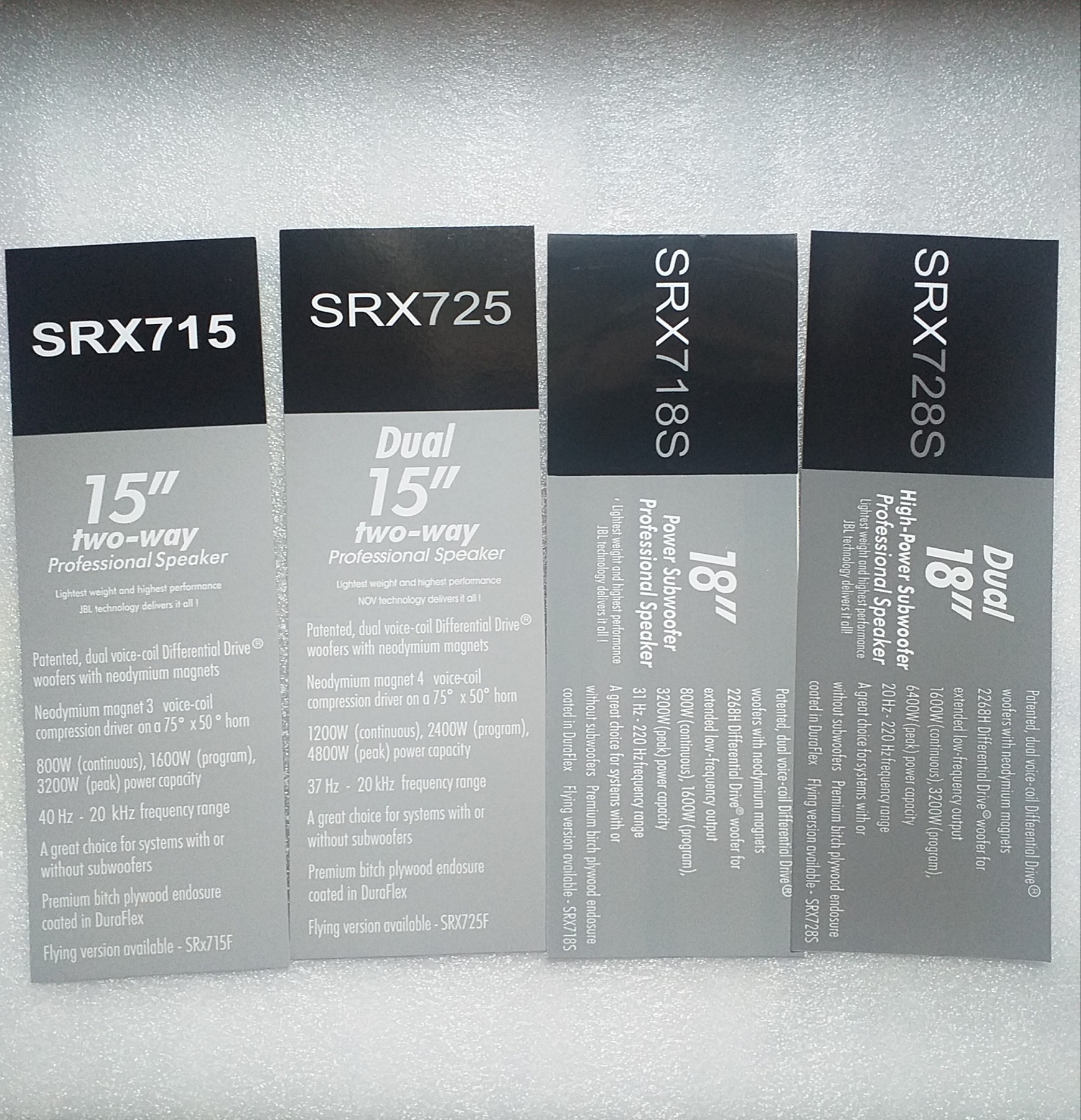 TEM LOA JBL SRX 715 , 725, 718S, 728S DECAL CÓ KEO DÍNH DÙNG ĐỂ DÁN MẶT THÙNG LOA , KÍCH THƯỚC 9 x 10CM - GIÁ 1 TEM