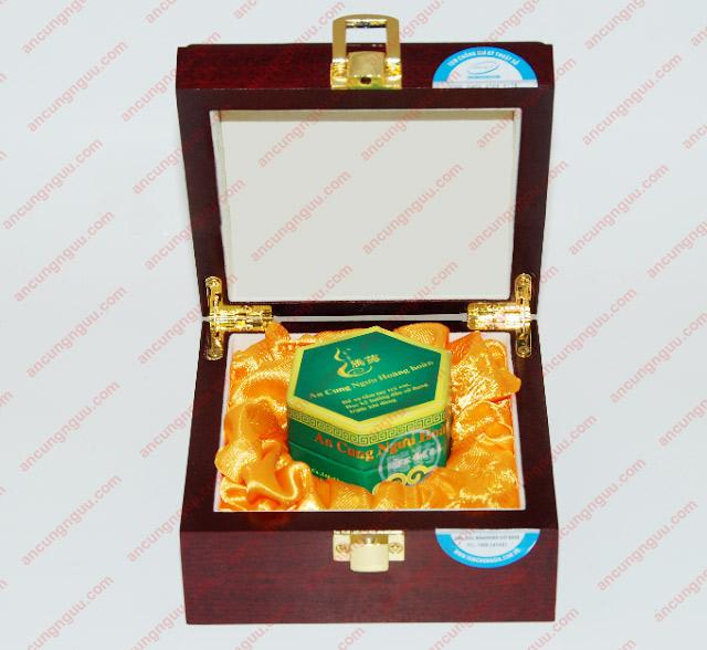 [HCM]An cung ngưu hoàng hoàn Đông Á hộp gỗ 1 viên