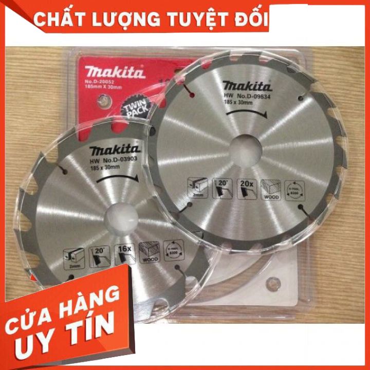 Bộ lưỡi cắt gỗ 2 cái makita d-20052