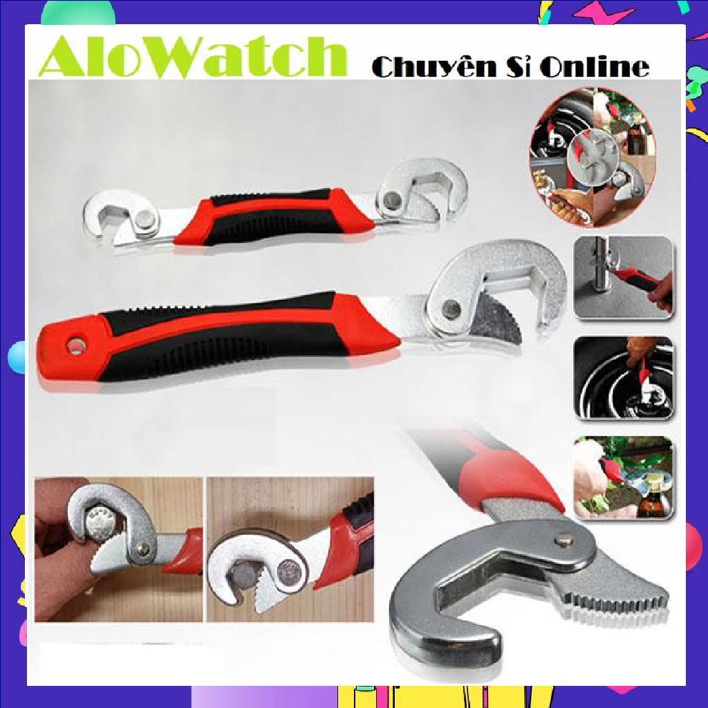 Bộ 2 mỏ lếch cờ lê đa năng