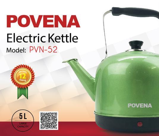 Ấm điện povena pvn-52