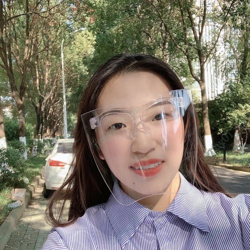 [HCM]Mắt kính bảo hộ FACE SHIELD bảo vệ khuôn mặt mẫu lớn ôm hết mặt Kính Chống Dịch Kính Chống Giọt Bắn