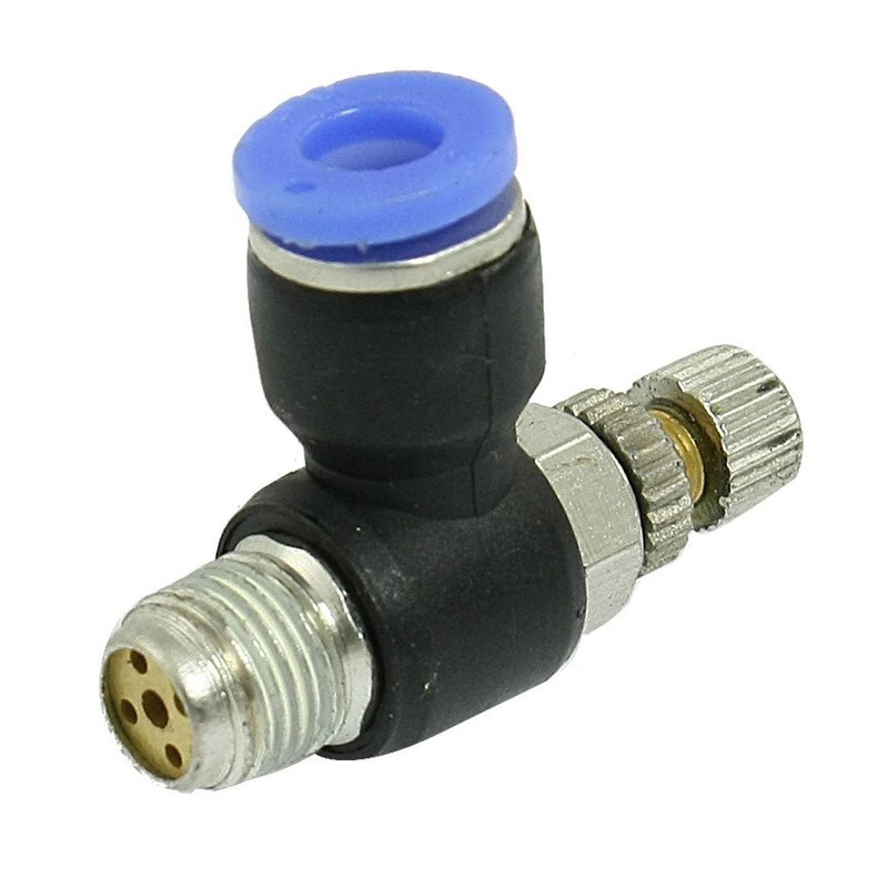 Van tiết lưu ren ngoài 9.6mm nối ống 4-6-8-10-12mm