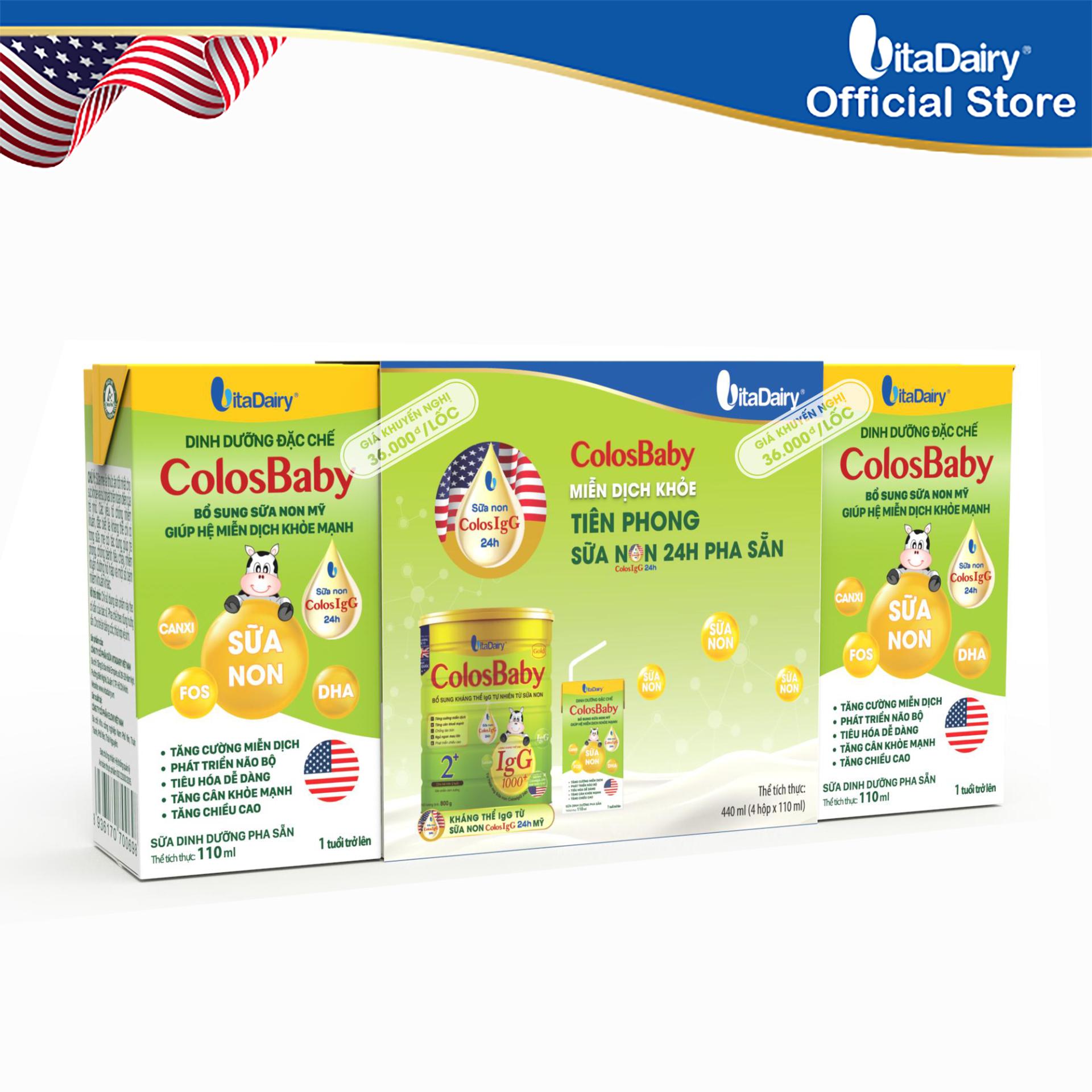 Lốc 4 hộp sbps colosbaby gold 110ml - 180ml