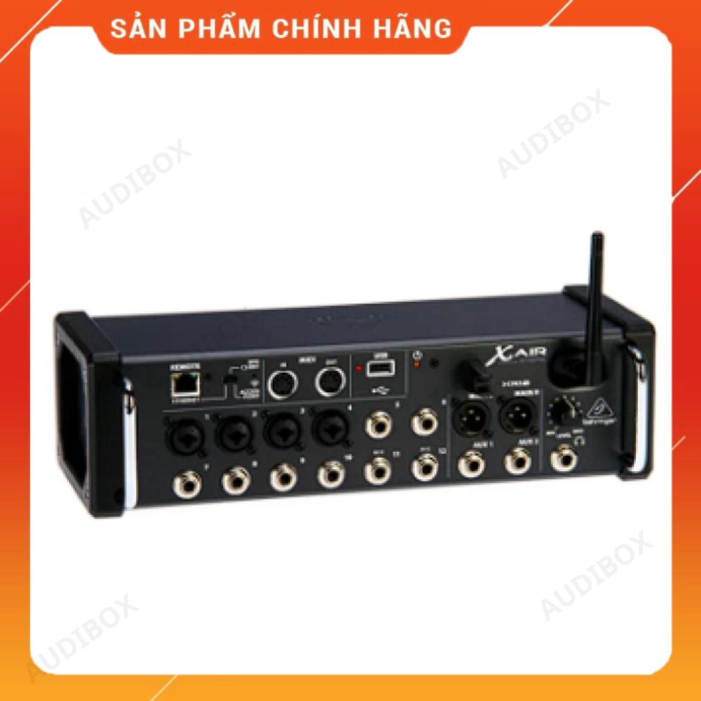 Mixer | Bộ trộn âm thanh kỹ thuật số cho Iphone, Ipad 12 kênh Behringer X Air XR12