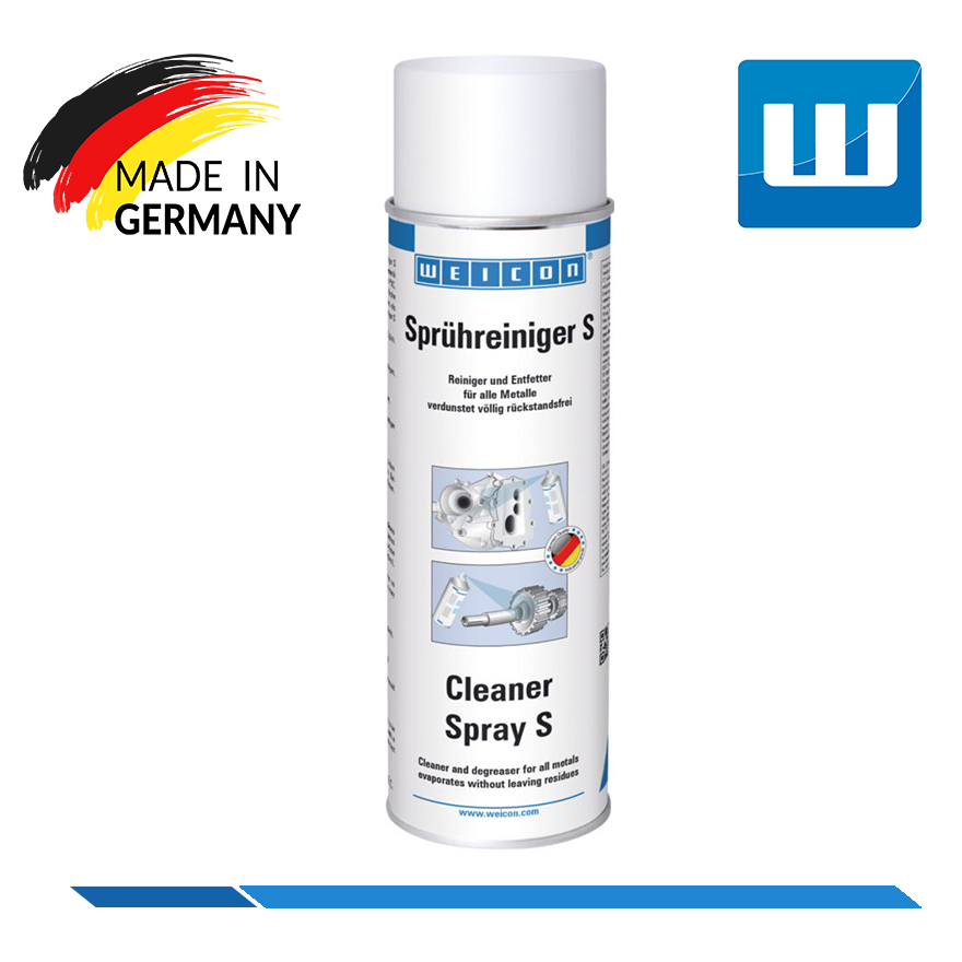Bình Xịt Vệ Sinh Bề Mặt, Tẩy Rửa Dầu Mỡ, Cặn Bám Và Bụi Bẩn Weicon Cleaner Spray S 500ml - Nhập khẩu Đức