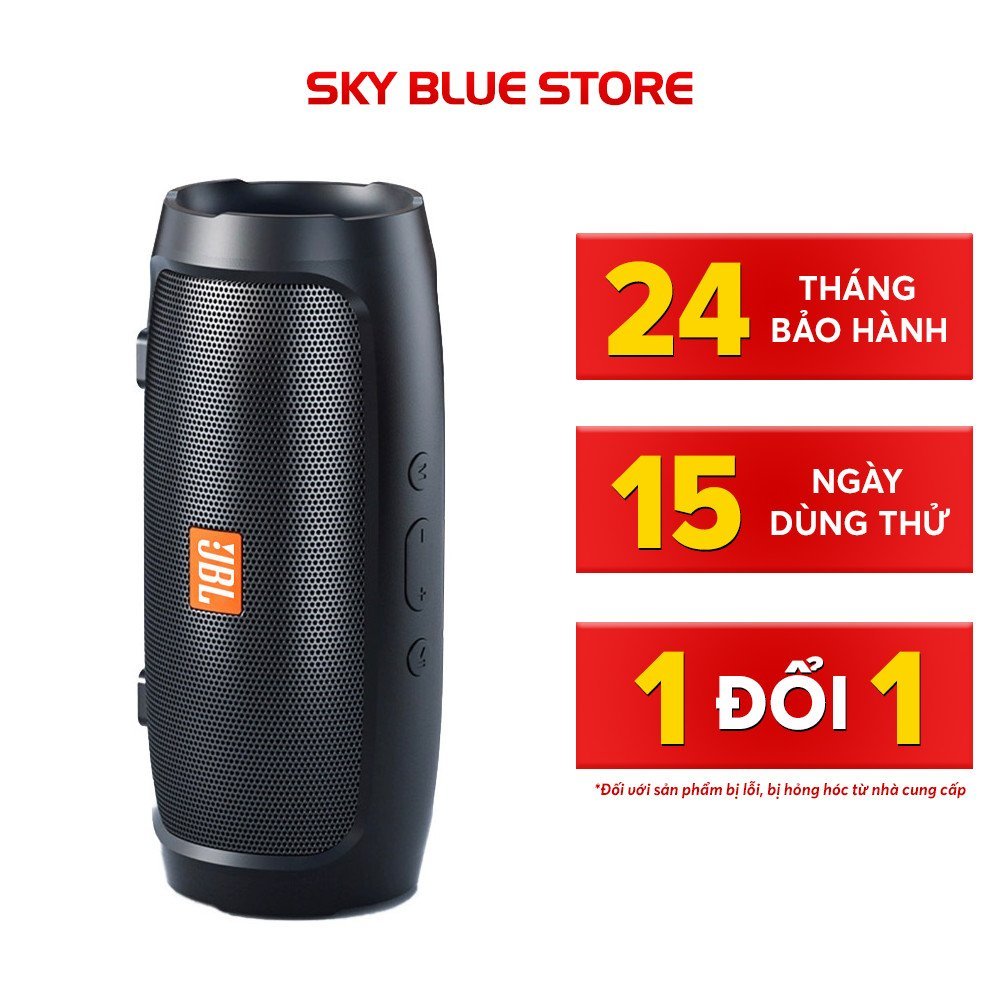 Loa Bluetooth CHARGE 3 - Chống nước IPX7 - Âm thanh 3D - Sử dụng lâu bền hỗ trợ cổng usb , thẻ nhớ , đài FM đa năng , xách tay du lịch bảo hành 2 năm lỗi 1 đổi 1