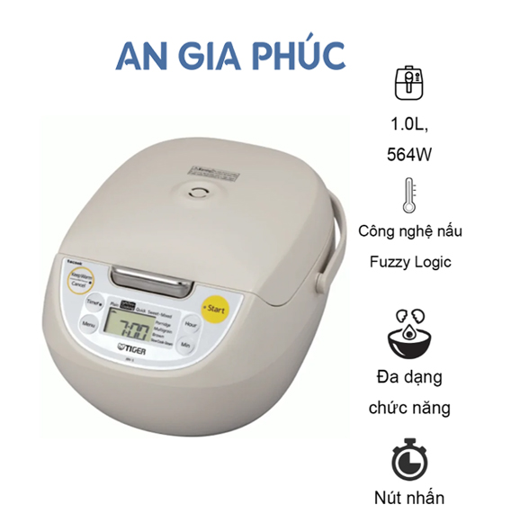 Nồi cơm điện tử tiger jbv-s10w - an gia phúc