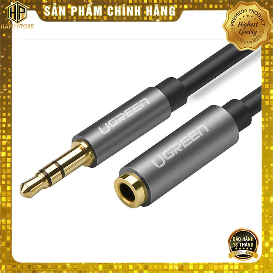 Ugreen 10593 - cáp audio 3.5mm nối dài 1,5m - hapustore