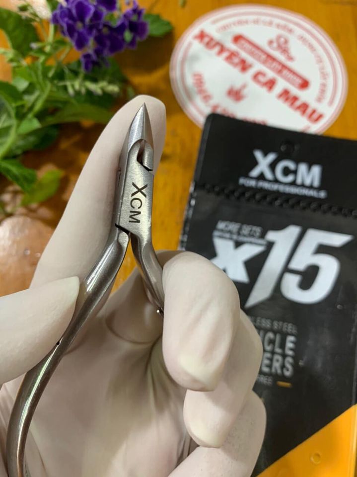 Kềm cắt khóe cắt da kiềm máng vuông mũi 16, Bộ dụng cụ & Phụ kiện làm móng (Xuyên Cà Mau)