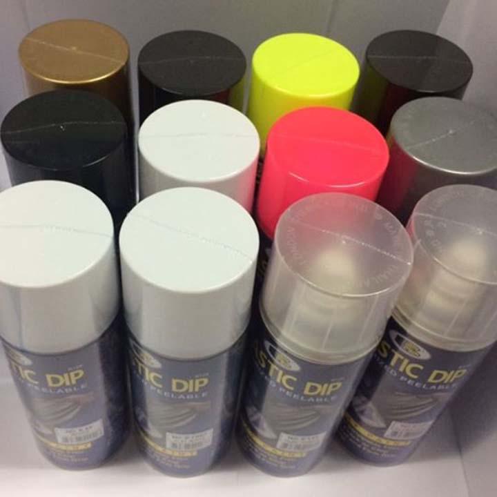 Sơn bảo vệ lớp sơn zin lột ra được Elastic Dip Bosny( Xanh Lá)