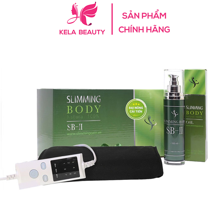 Bộ ủ nóng tan mỡ slimming body 2 sb-ii cải tiến định hình eo thon gọn săn chắc, làm tan mỡ bụng nhanh chóng
