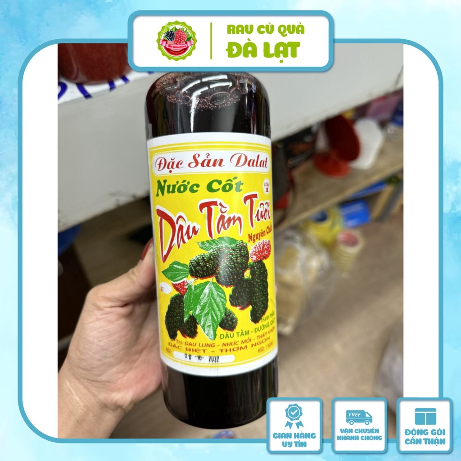 Nước cốt dâu tằm, nước trái cây lên men bổ sung vitamin tốt cho sức khỏe
