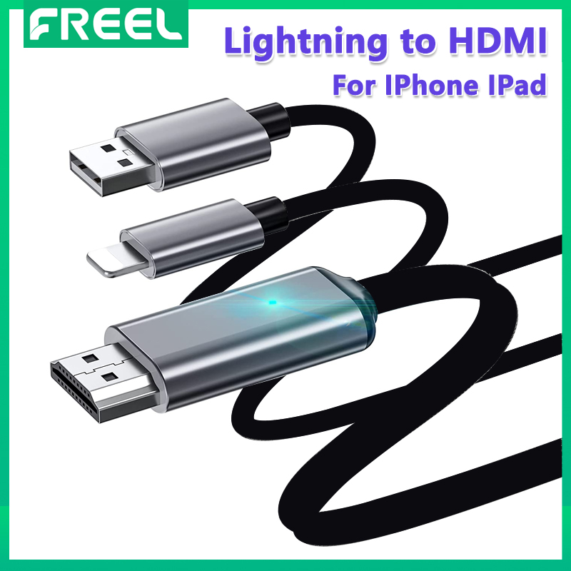 Cáp hdmi 2m cho lightning micro usb sang hdmi cáp chuyển đổi av hd tv cho ios cho iphone ipad