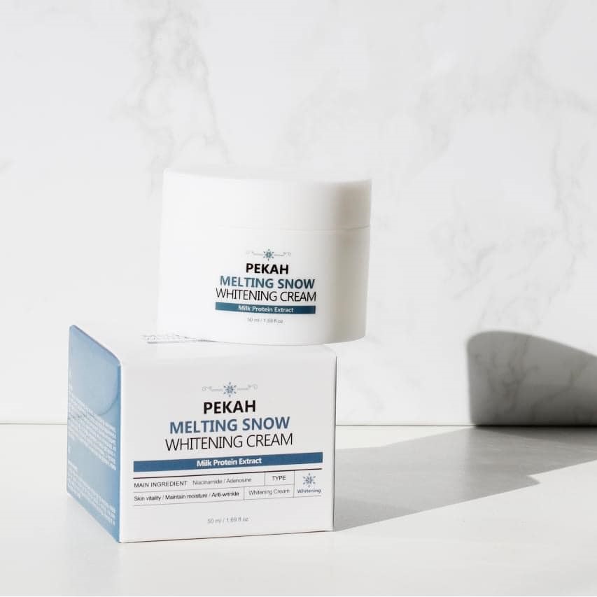 PEKAH - Kem Dưỡng Da Melting Snow Whitening Cream 50ml