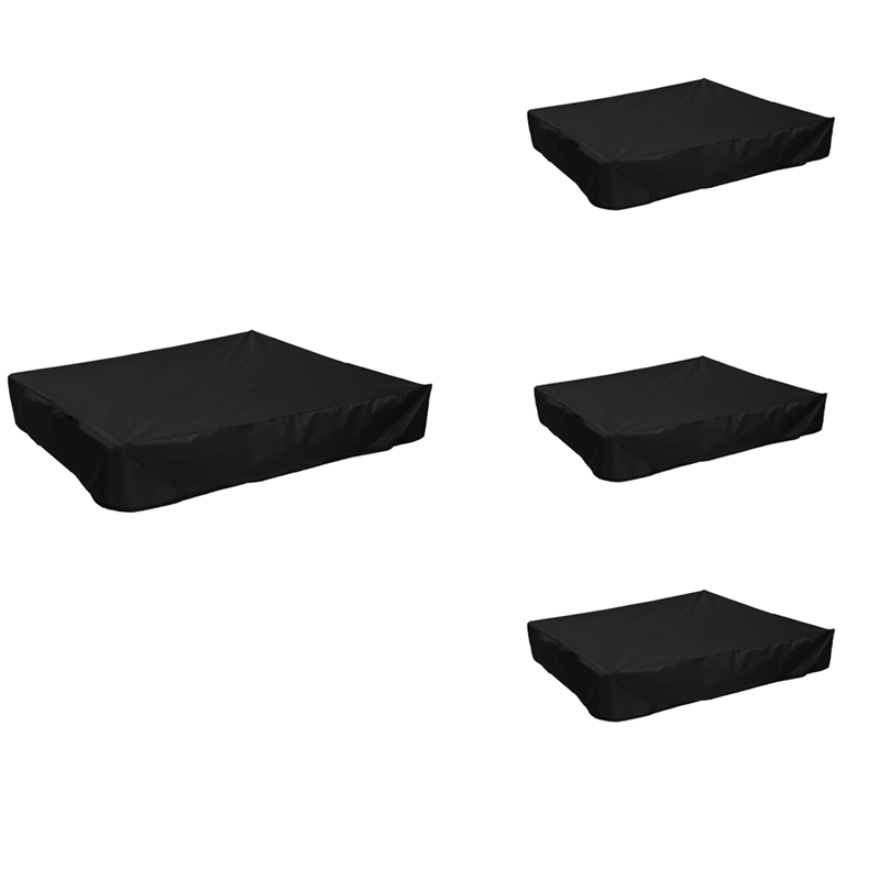 Sandbox Cover, Protective Cover for Sand and Toys Away From Dust and Rain, Outdoor Sandbox Canopy Sandpit Pool Cover
