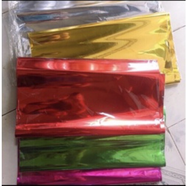 5 tờ giấy thuỷ ngân làm oản tài lộc