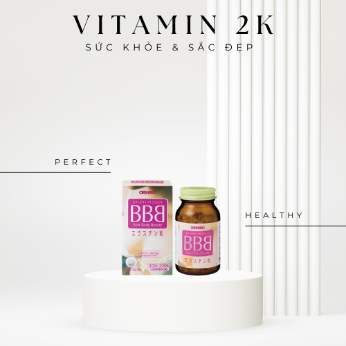 [NK Nhật] Viên uống Orihiro BBB 300 viên Giúp Nở Ngực Săn Chắc Ngực Best Beauty Body - Vitamin 2k Shop