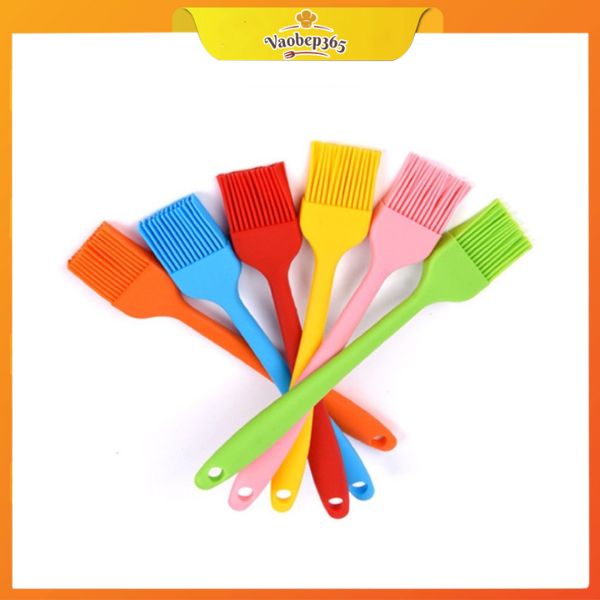 Chổi Silicon đúc 21cm - 26cm quét mặt bánh, quét khuôn