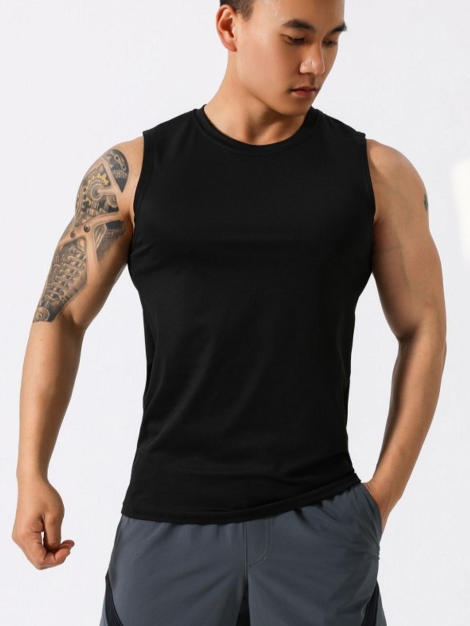 Áo ba lỗ Nam | Áo thun nam tanktop vải cotton | Áo 3 lỗ tập gym thoáng mát hút mồ hôi đủ size từ 45kg đến 90kg