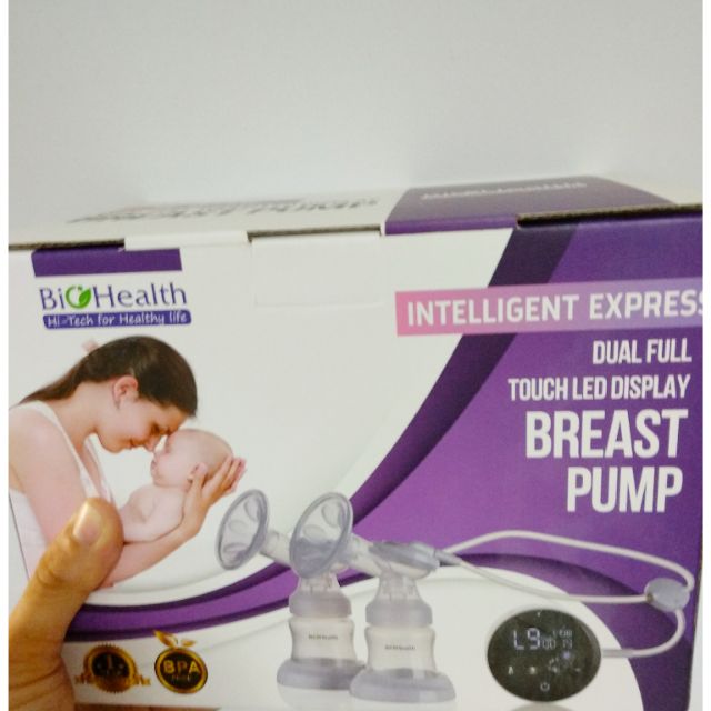 Máy Hút Sữa Điện 2 Bình Biohealth_Nhập Khẩu Asutralia