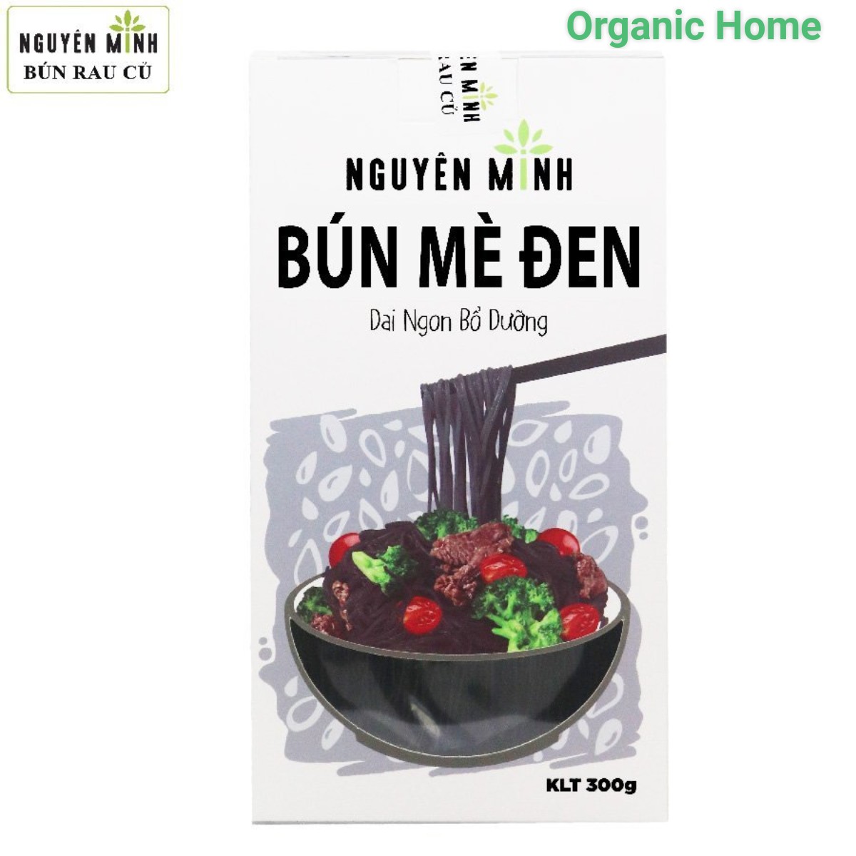 Bún mè đen - bún rau củ nguyên minh - bún rau củ hữu cơ dành cho bé lười ăn rau