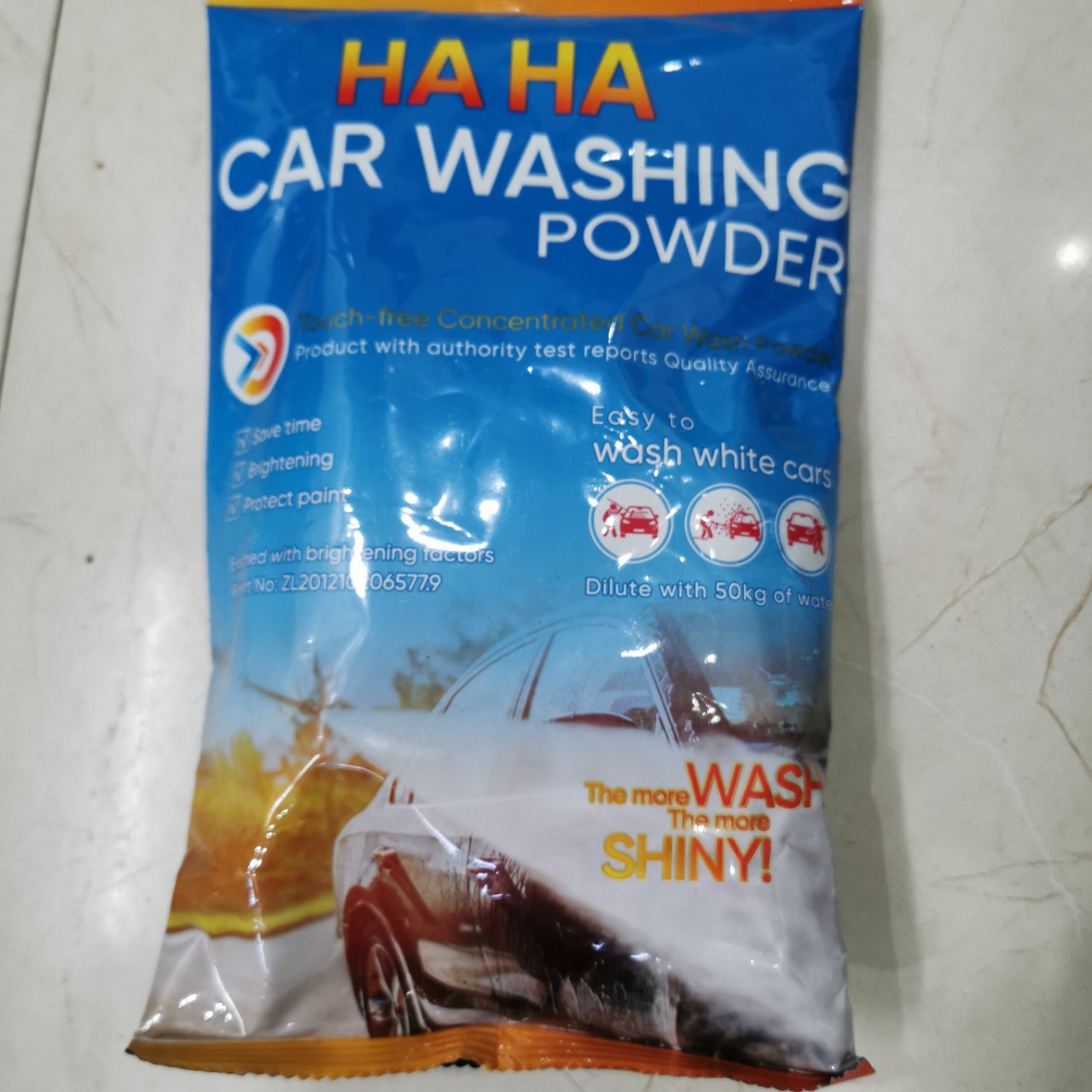 Bột rửa xe không chạm thế hệ mới siêu sáng bóng HAHA