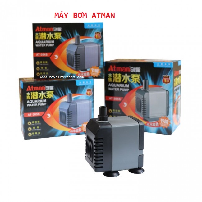 Máy Bơm Atman AT 303s 304s 305s 306s, Bơm Nước Cho Bể Cá Tiết Kiệm Điện