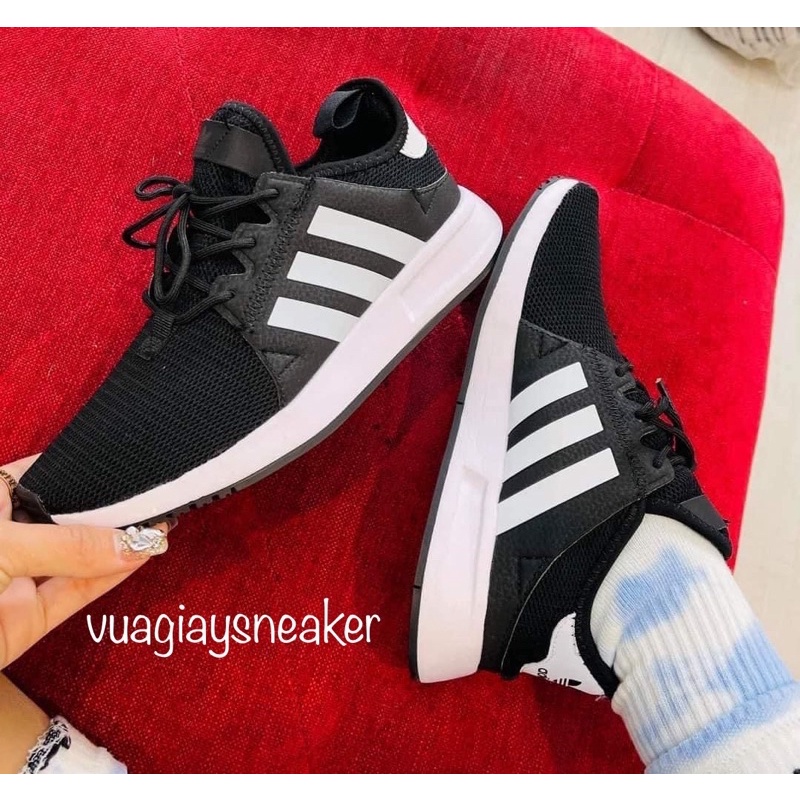 🔥ẢNH THẬT🔥Giày thể thao sneaker xplr đen sọc trắng