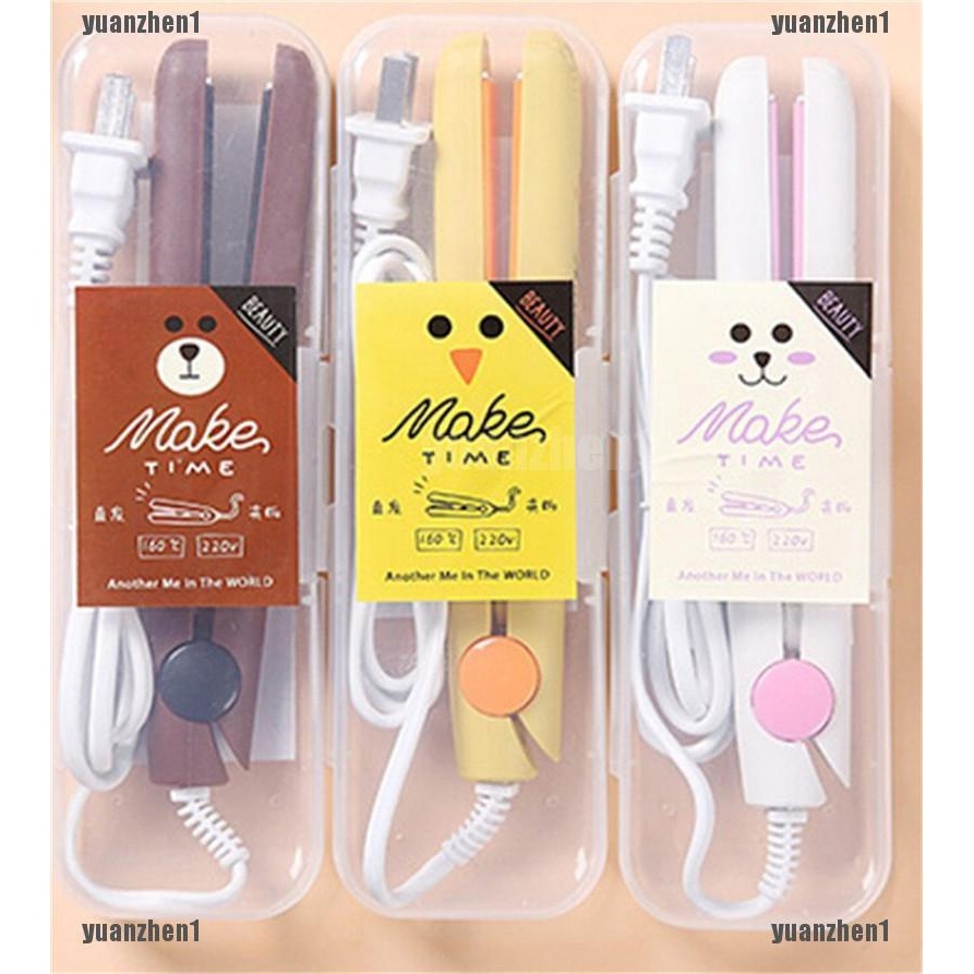 2 in 1 Mini Hair Straightener Curling Hair Styling Tools - 2