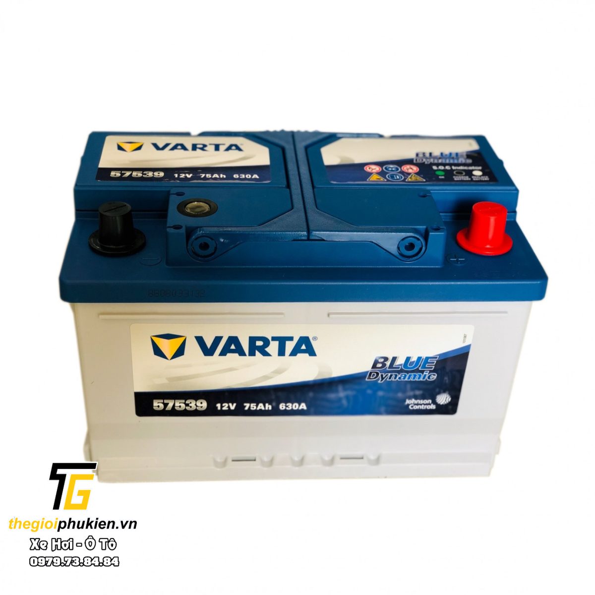 Ắc quy Varta 57539 DIN75 12V-75Ah