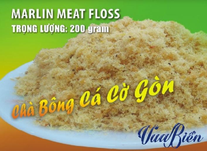 Chà bông cá cờ -200 gram vị cay