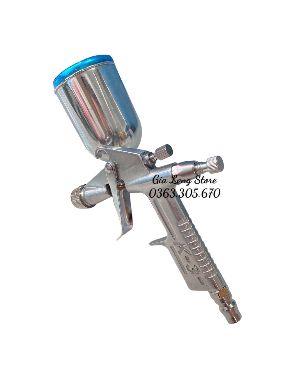 Dụng cụ phun sơn mini k3 , đầu phun 0.6mm