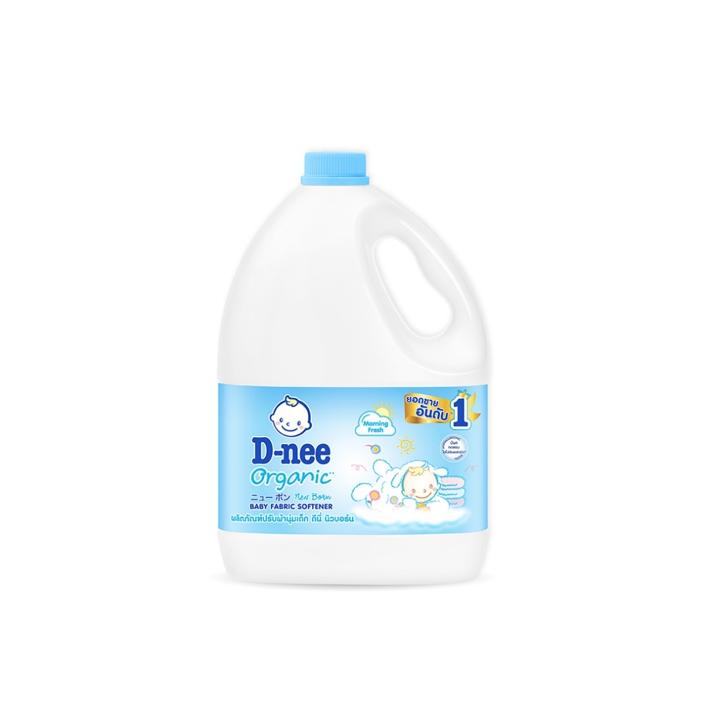 Nước xả mềm quần áo em bé d-nee xanh 2.8l