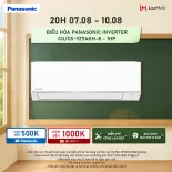 [CHỈ GIAO MIỀN BẮC] [Độc quyền Online]Điều hòa Panasonic Inverter CU/CS-YZ9AKH-8 - 1HP - Hai chiều - Eco AI - Lọc không khí bụi mịn tới 99%