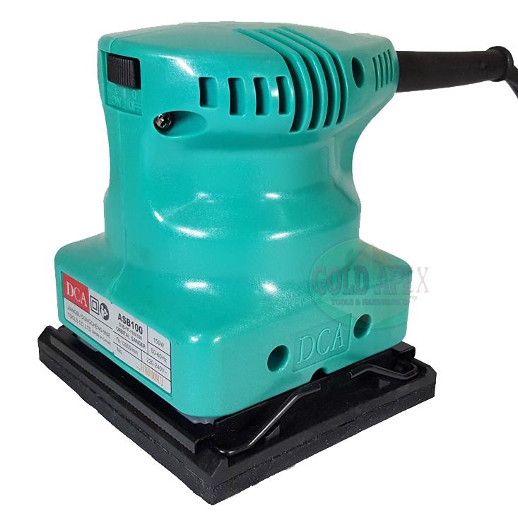 Máy chà nhám vuông 100x110mm 150w dca asb100