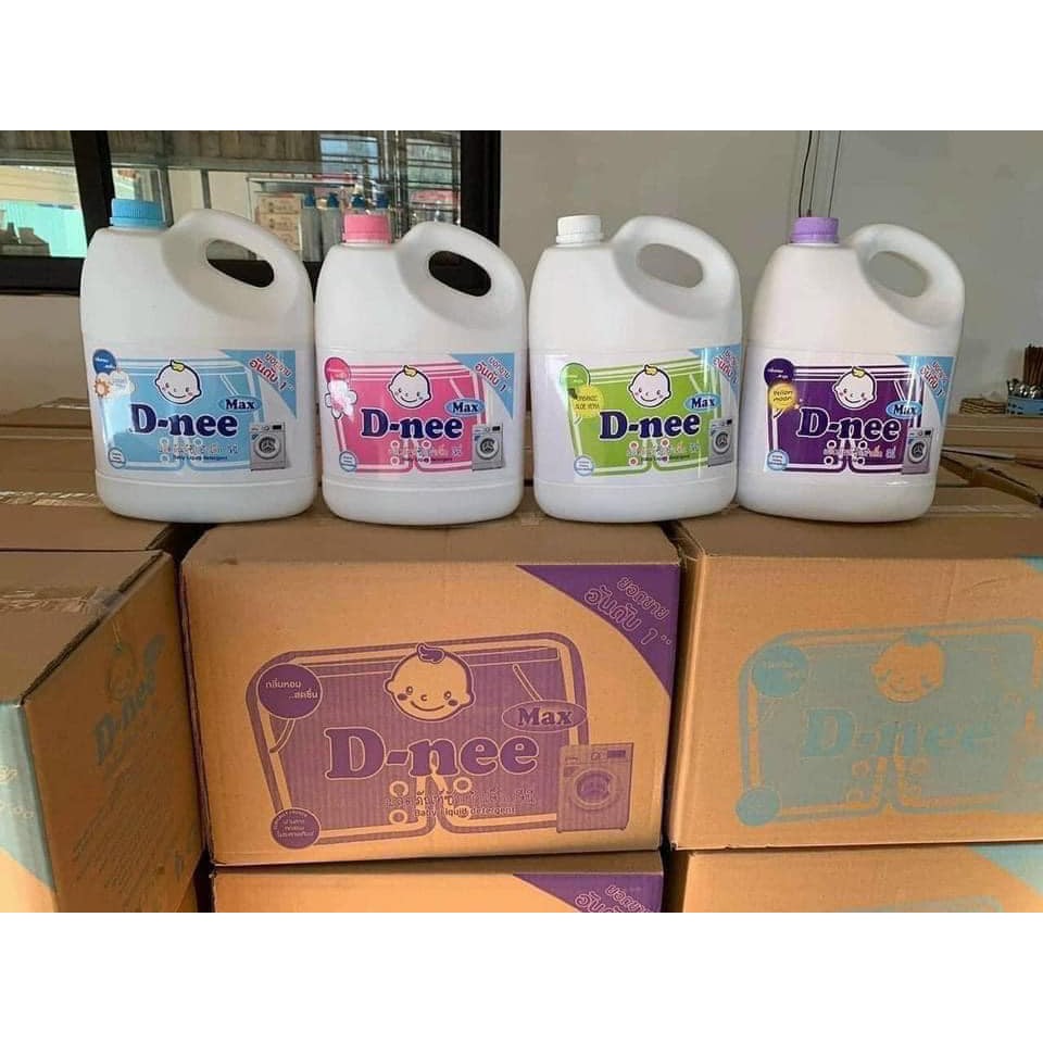 [HCM]- Nước Giặt Quần Áo DNEE MAX Công Nghệ Thái Lan 3600ml