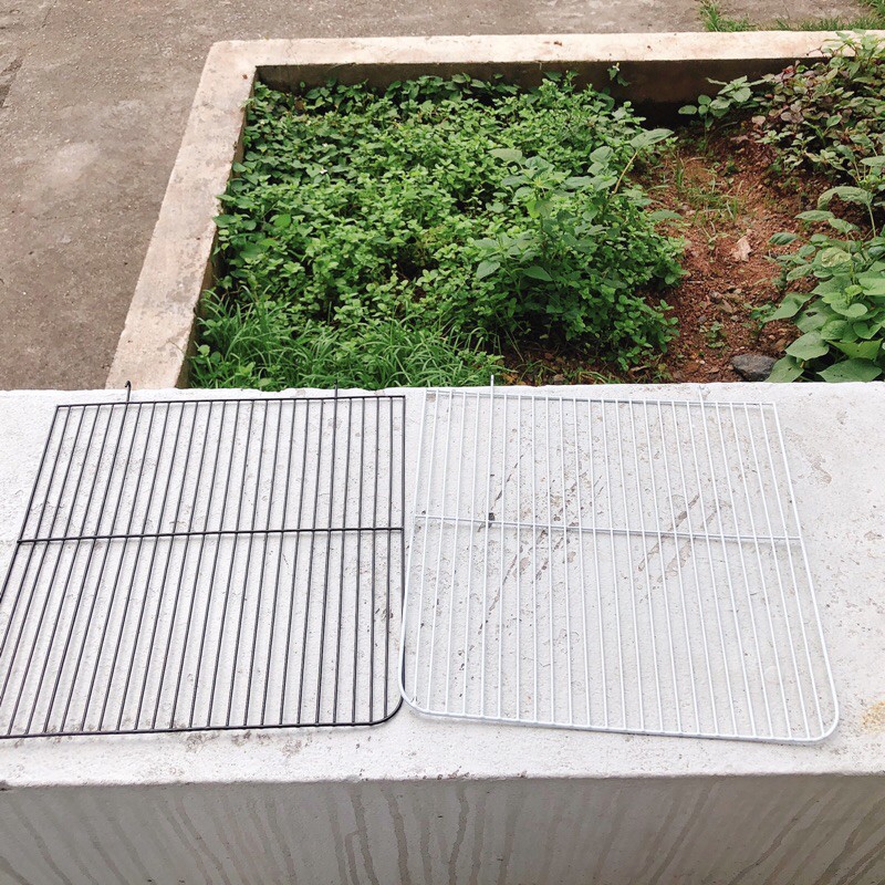 Vách ngăn lồng đại 47x30x30 cho hamster (đen, trắng)