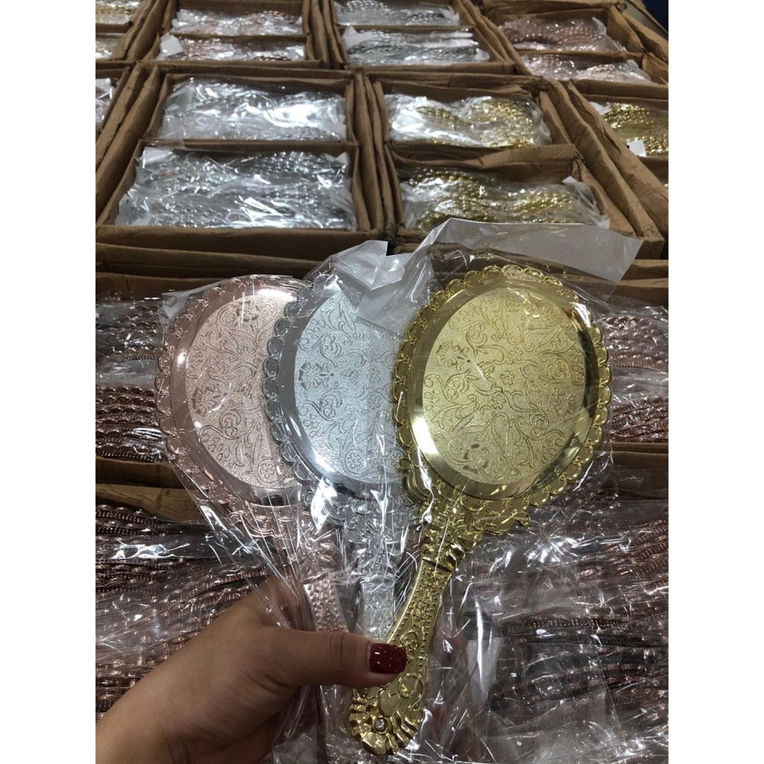 Gương cầm tay mini công chúa