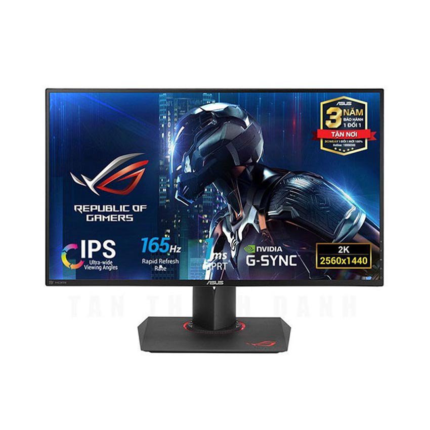[trả góp 0%]màn hình asus pg279qe (27 inch/2k/ips/165hz/4ms/350 nits/hdmi+dp+usb/gsync)