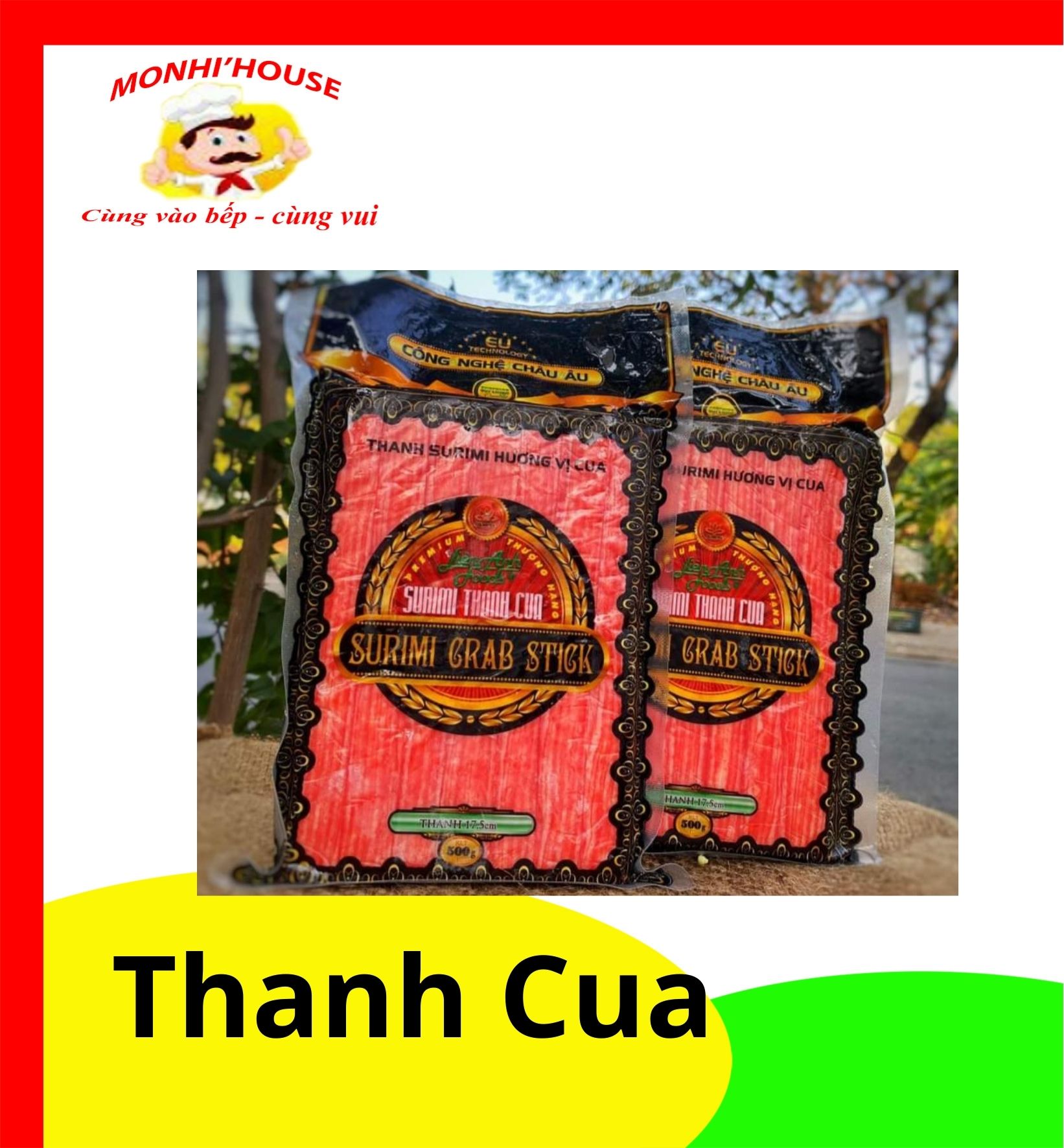 Gói 500g thanh cua Liên Anh_ dai, ngon