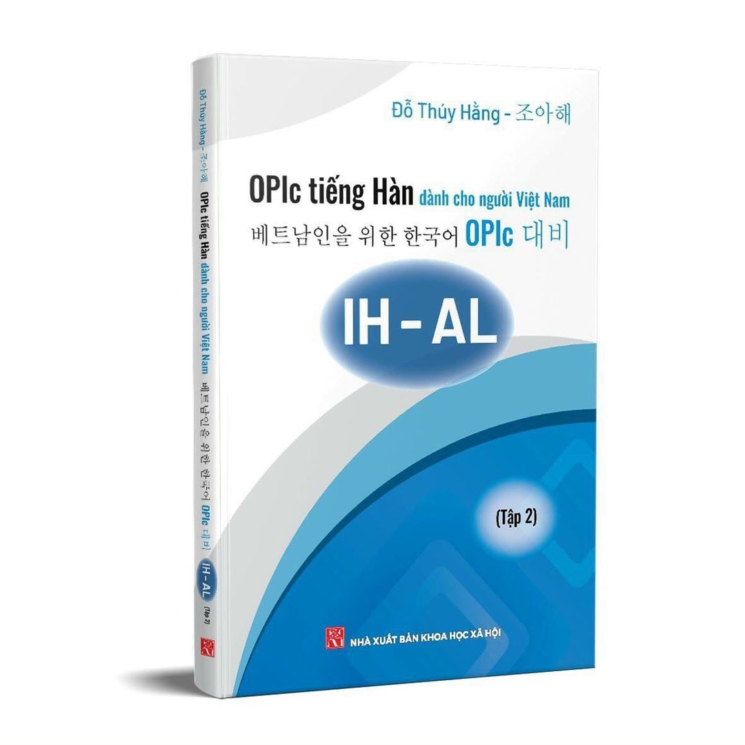 OPIc Tiếng Hàn cho người việt tập 2 IH-AL Bản gốc