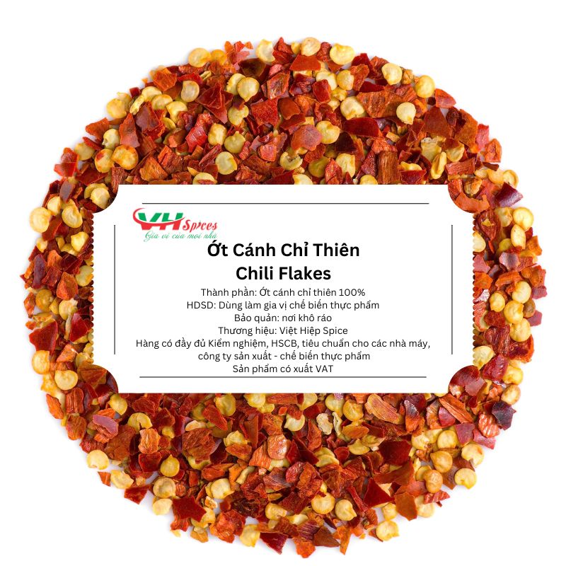 Ớt cánh chỉ thiên siêu cay túi 1kg việt hiệp