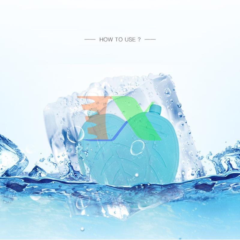 Bộ 2 Hộp Đá khô CO2 DK400 400ml giữ lạnh sữa, đồ uống, đồ ăn. Hộp băng khô dạng gel cho quạt điều hòa, du lịch, phượt